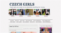 Desktop Screenshot of czechgirl.net